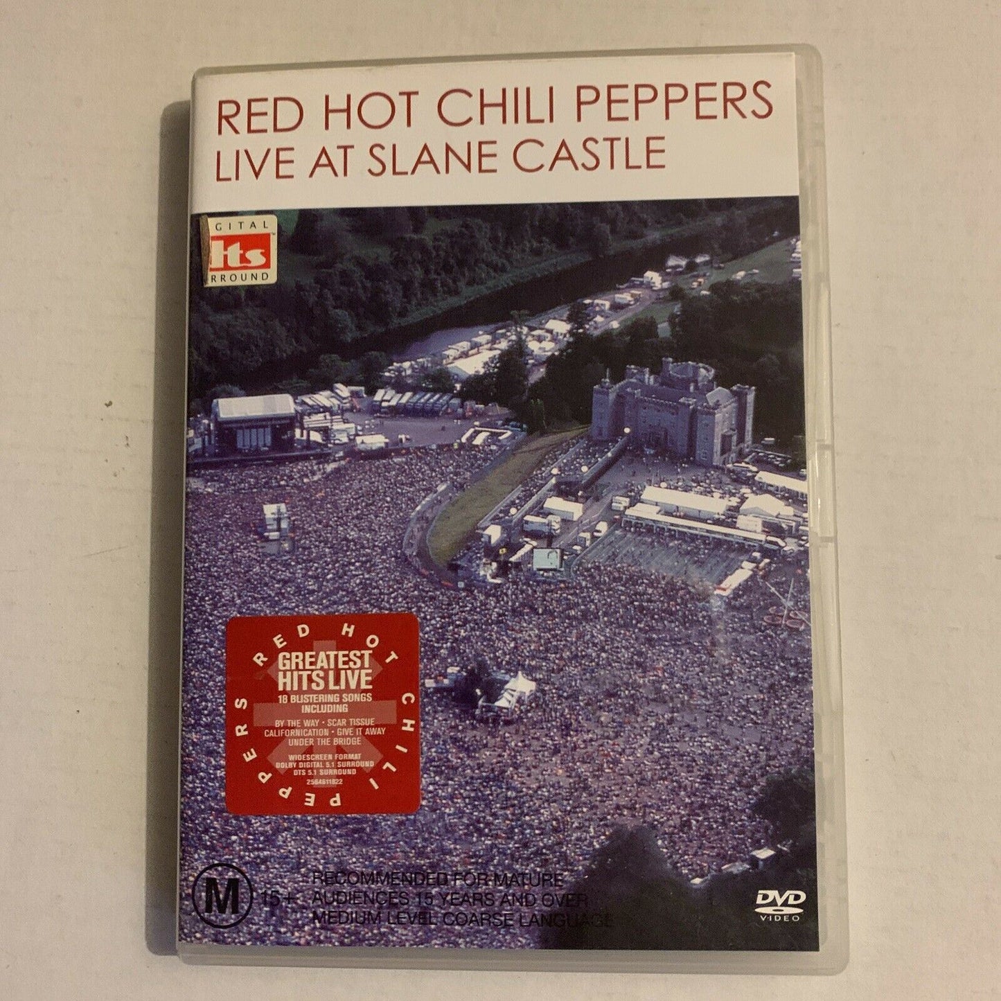 Red Hot Chili Peppers - Live In Slane Castle (DVD, 2003) Region 4