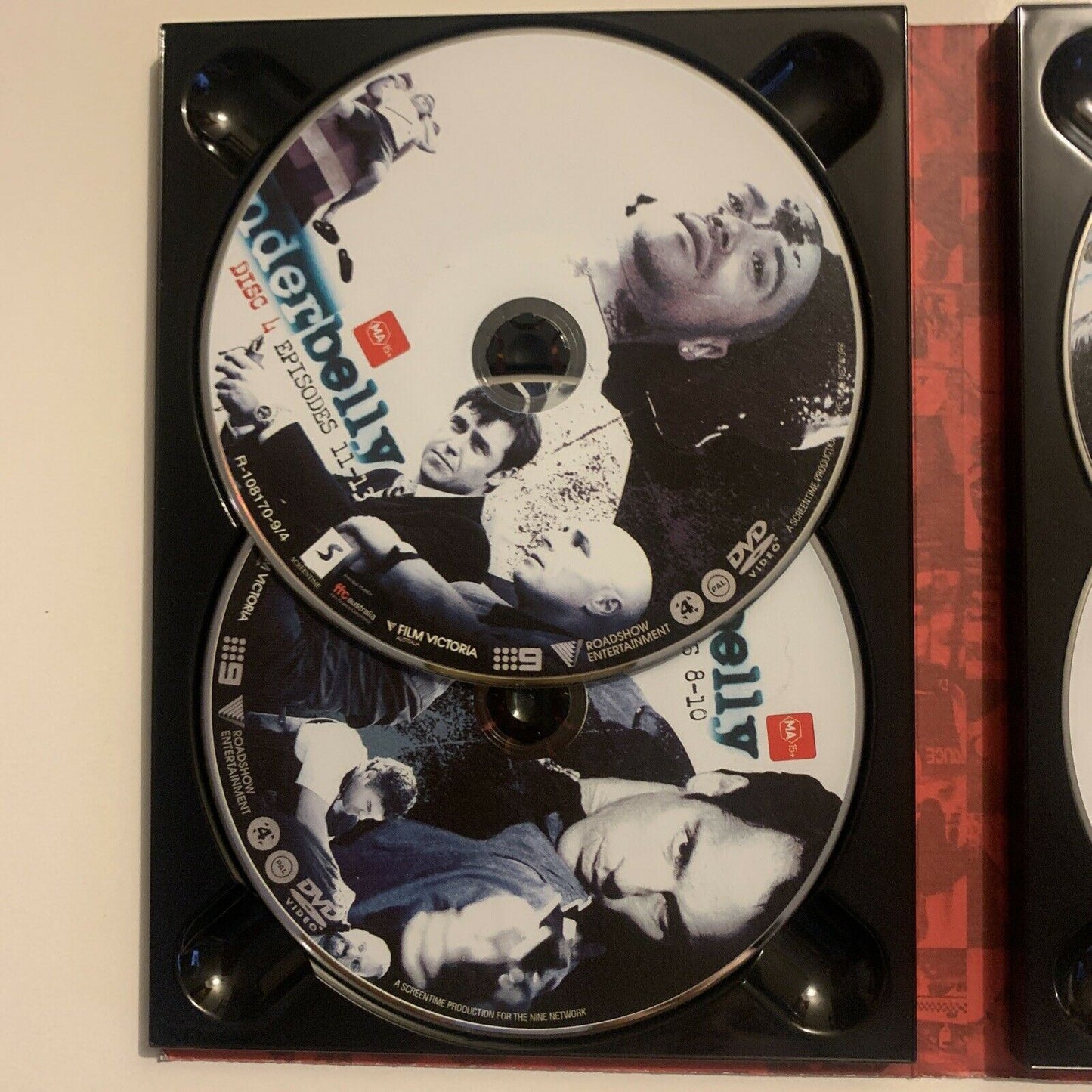 Underbelly - Uncut (DVD, 2008, 4-Disc Set) Vince Colosimo, Region 4
