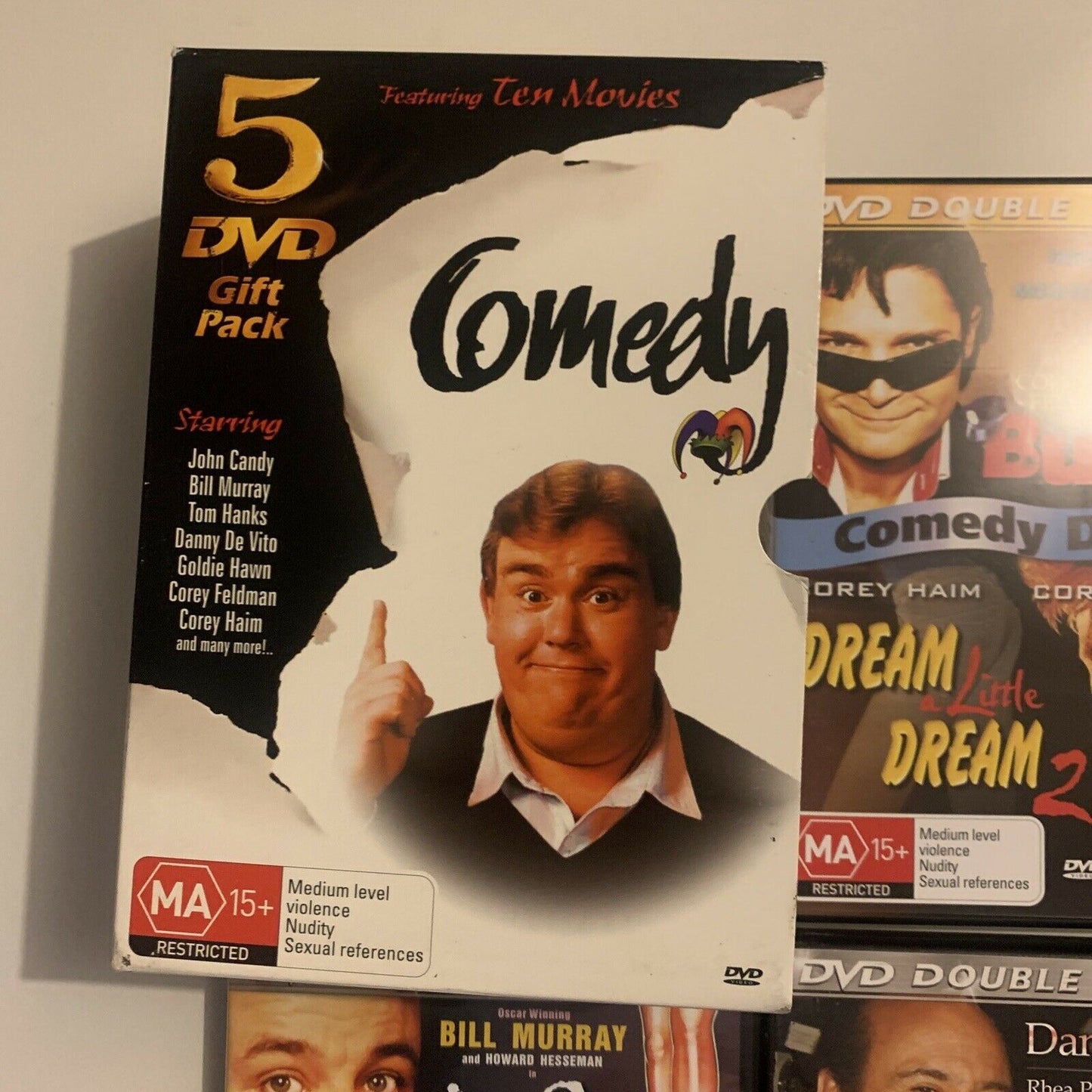 Comedy 5 DVD Gift Pack: Corey Haim, Corey Feldman, Bill Murray, Tom Hanks
