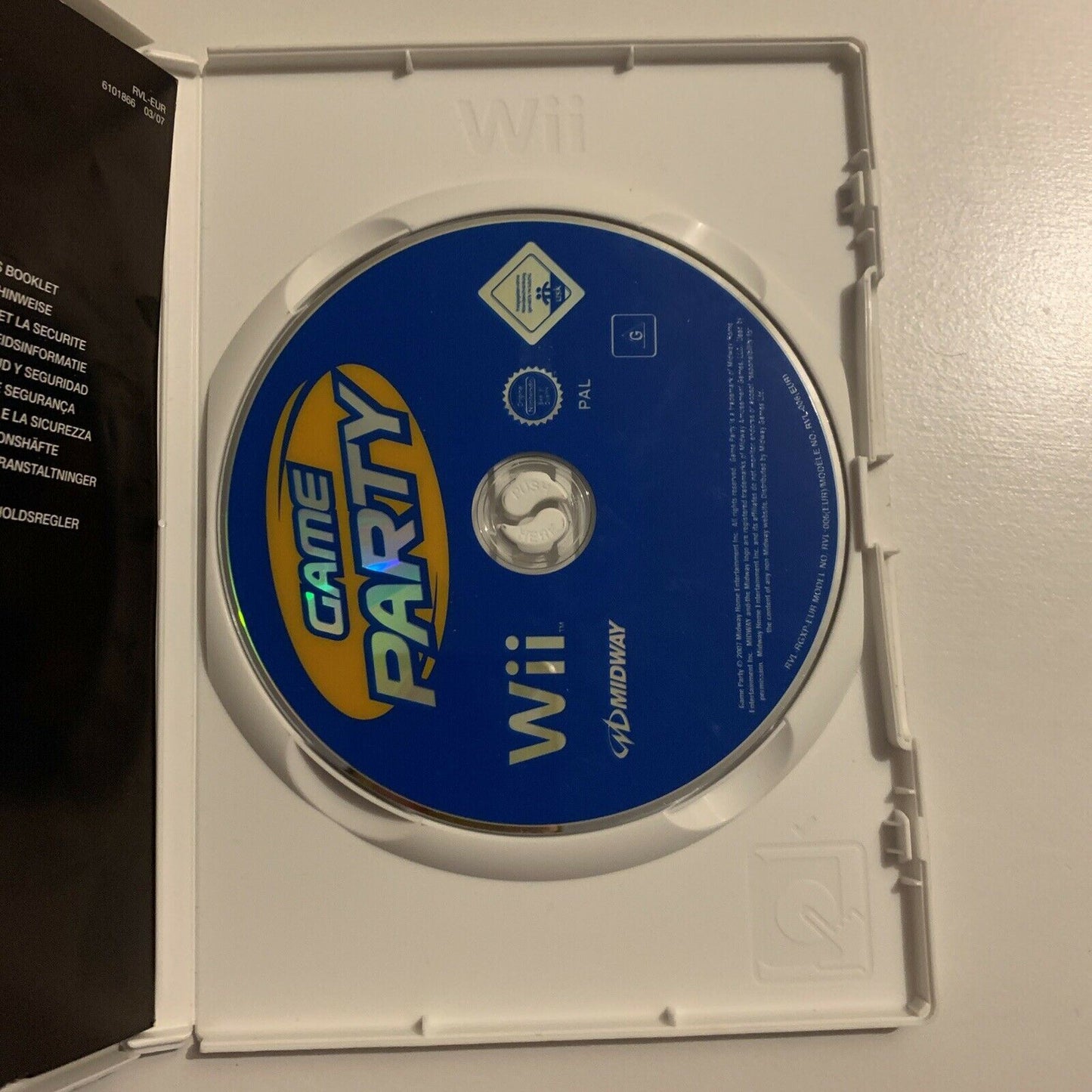 Game Party (Nintendo Wii, 2008) PAL