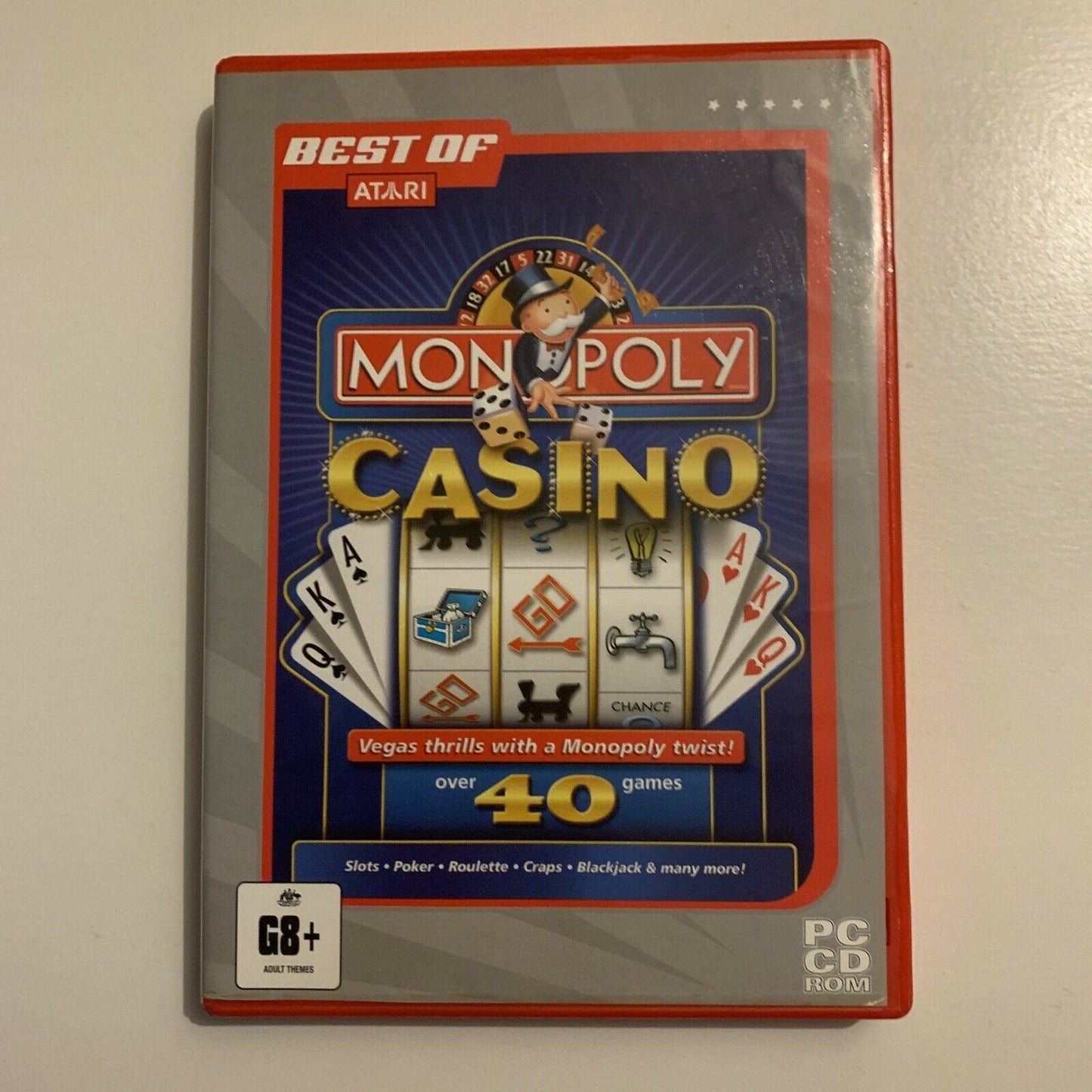 Monopoly Casino With Over 40 Games (PC CDROM, 1999)