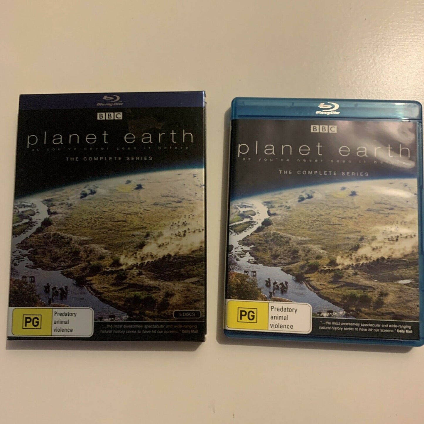 BBC Planet Earth - Complete Series (Bluray, 2007, 5-Disc) Region B
