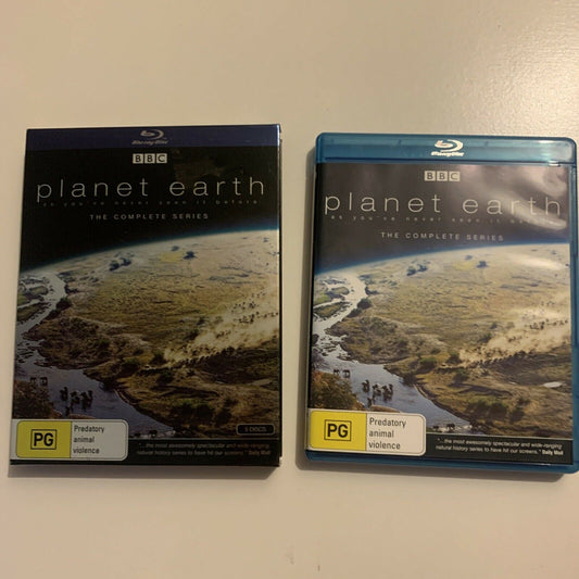 BBC Planet Earth - Complete Series (Bluray, 2007, 5-Disc) Region B