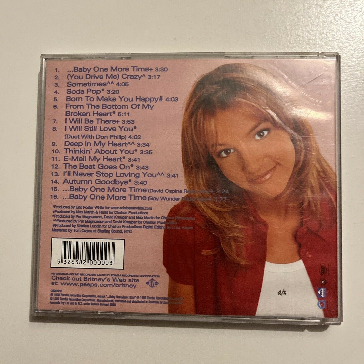Baby One More Time by Britney Spears (CD, Jun-1999, Silver...