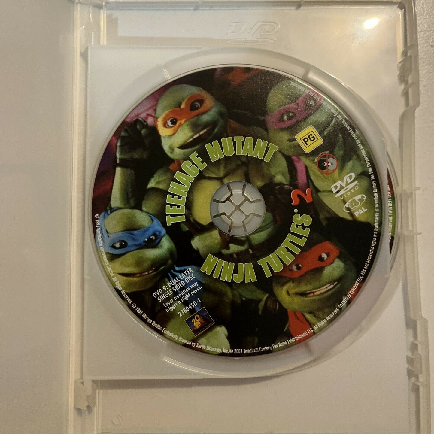 Teenage Mutant Ninja Turtles 2 & 3 (DVD, 1991, 2-Disc) Region 4