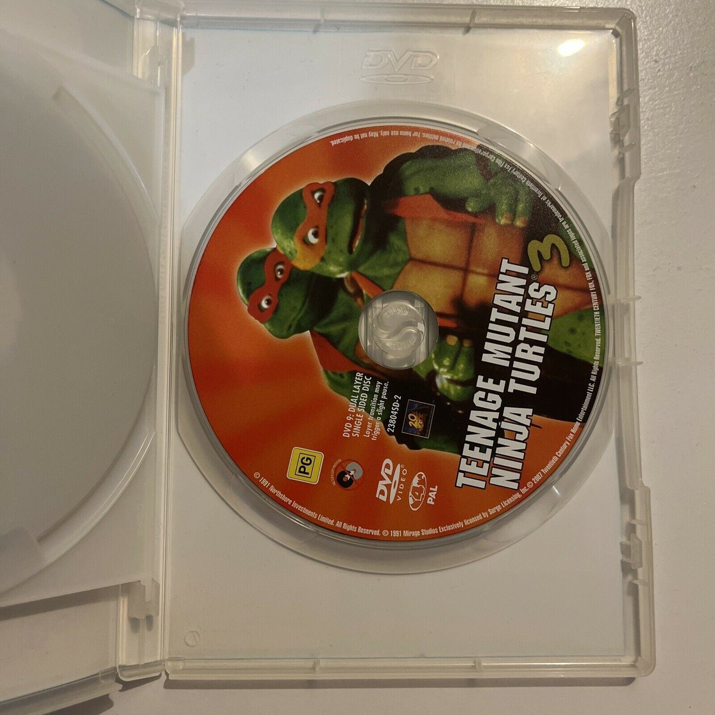 Teenage Mutant Ninja Turtles 2 & 3 (DVD, 1991, 2-Disc) Region 4