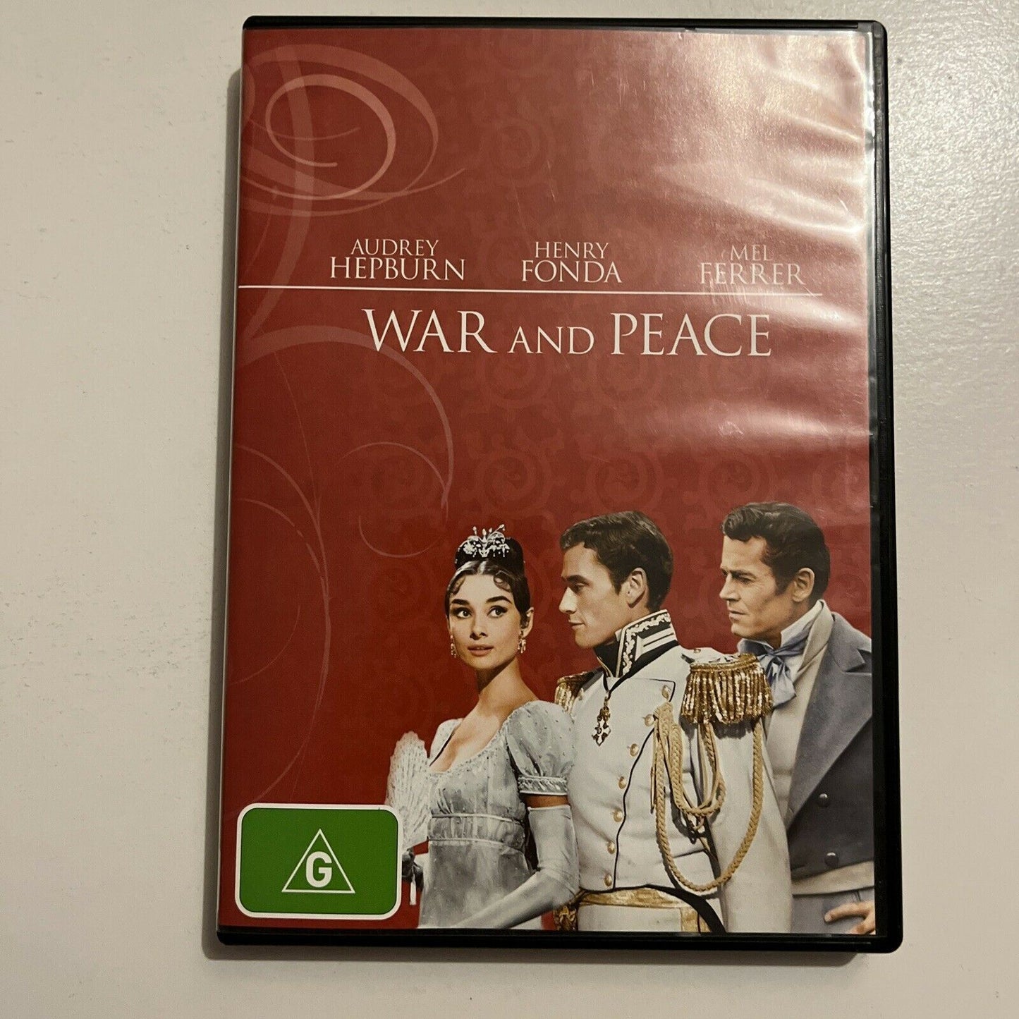 War And Peace (DVD, 1956) Audrey Hepburn, Henry Fonda. Region 4
