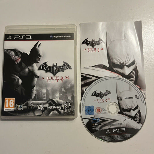 Batman Arkham City - Sony Playstation 3 PS3 Game Complete with Manual