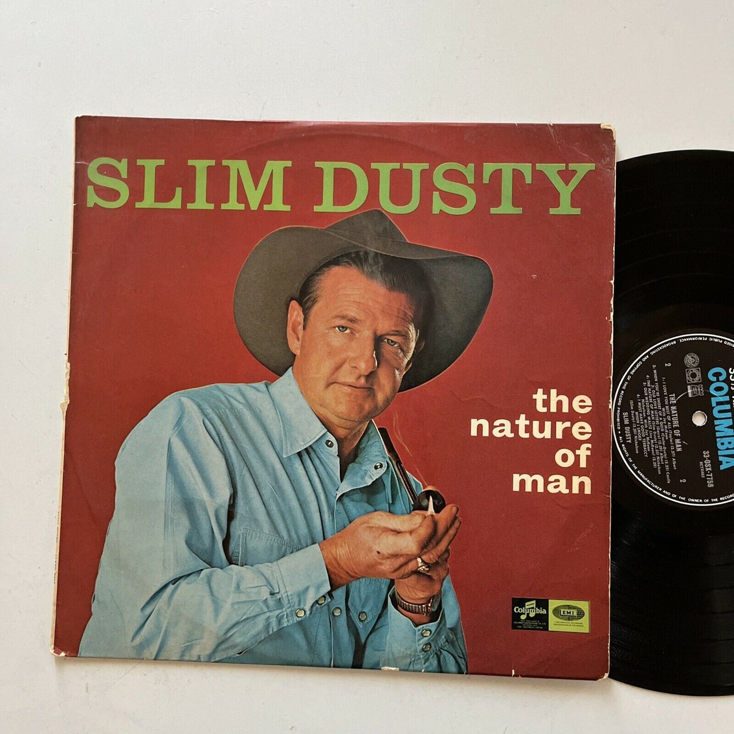 Slim Dusty - The Nature Of Man (Vinyl, 1966)