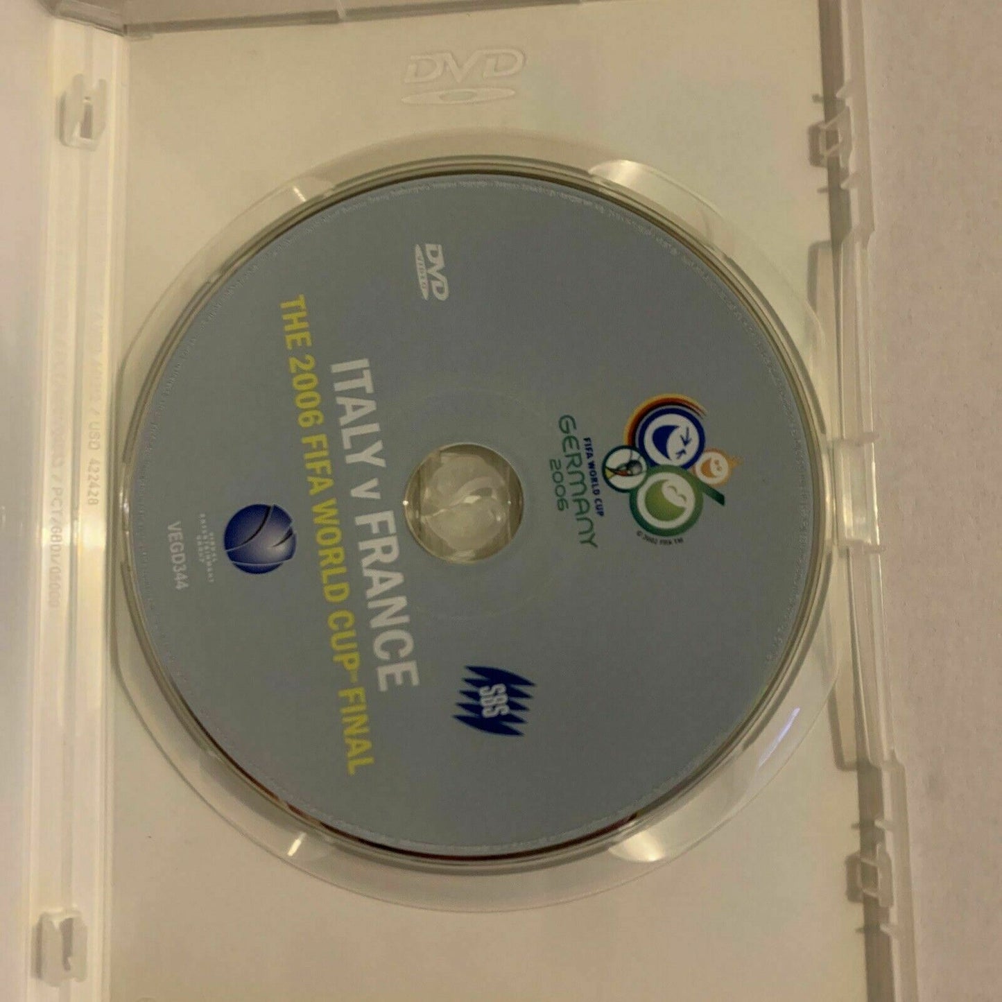 FIFA World Cup Final 2006 - Italy Vs France (DVD, 2006) SBS