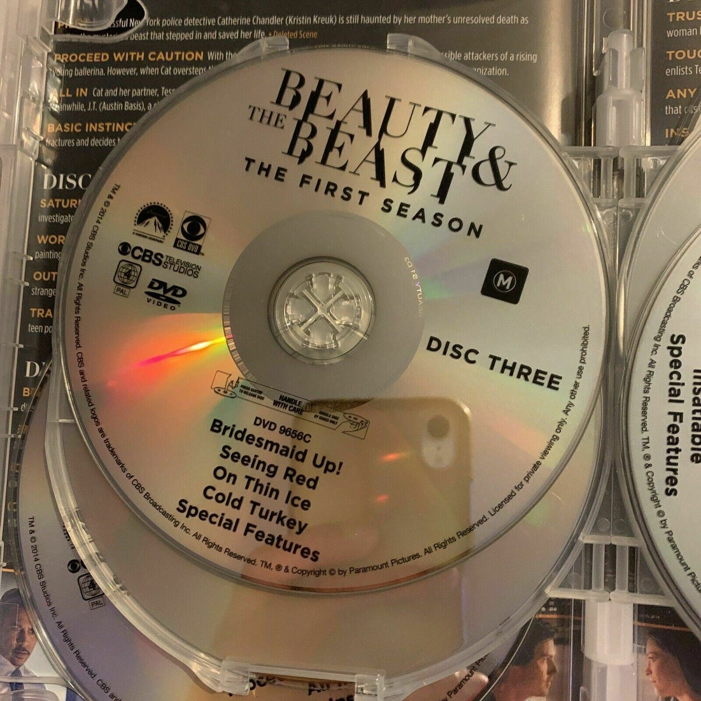 Beauty And The Beast : Season 1 (DVD, 2012, 6-Disc) Jay Ryan. Region 4,2