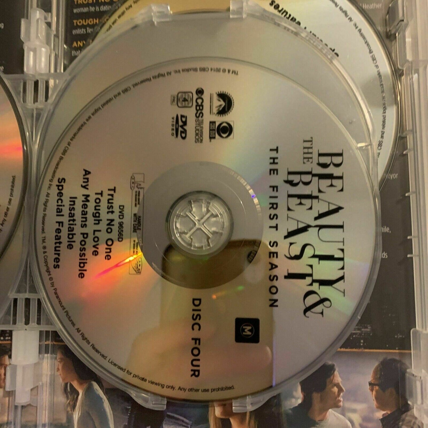 Beauty And The Beast : Season 1 (DVD, 2012, 6-Disc) Jay Ryan. Region 4,2