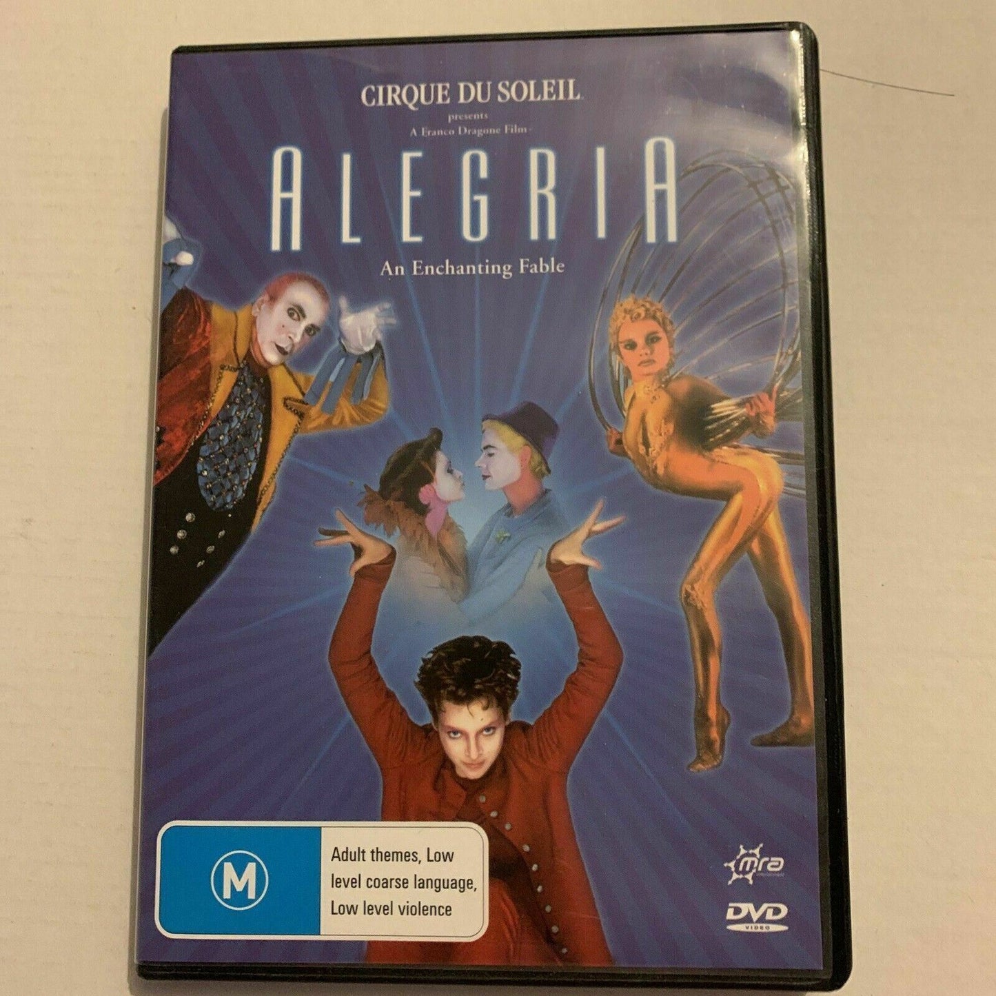 Cirque Du Soleil: Alegria - An Enchanting Fable (DVD, 1998) Region 4