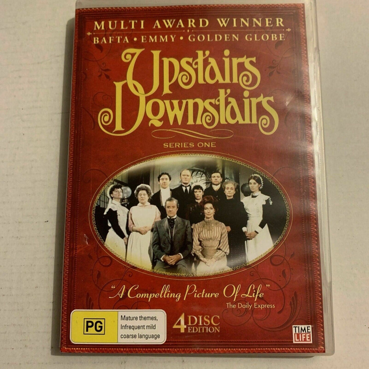 Upstairs Downstairs : Series 1 (DVD, 1971) Gordon Jackson, Region 4
