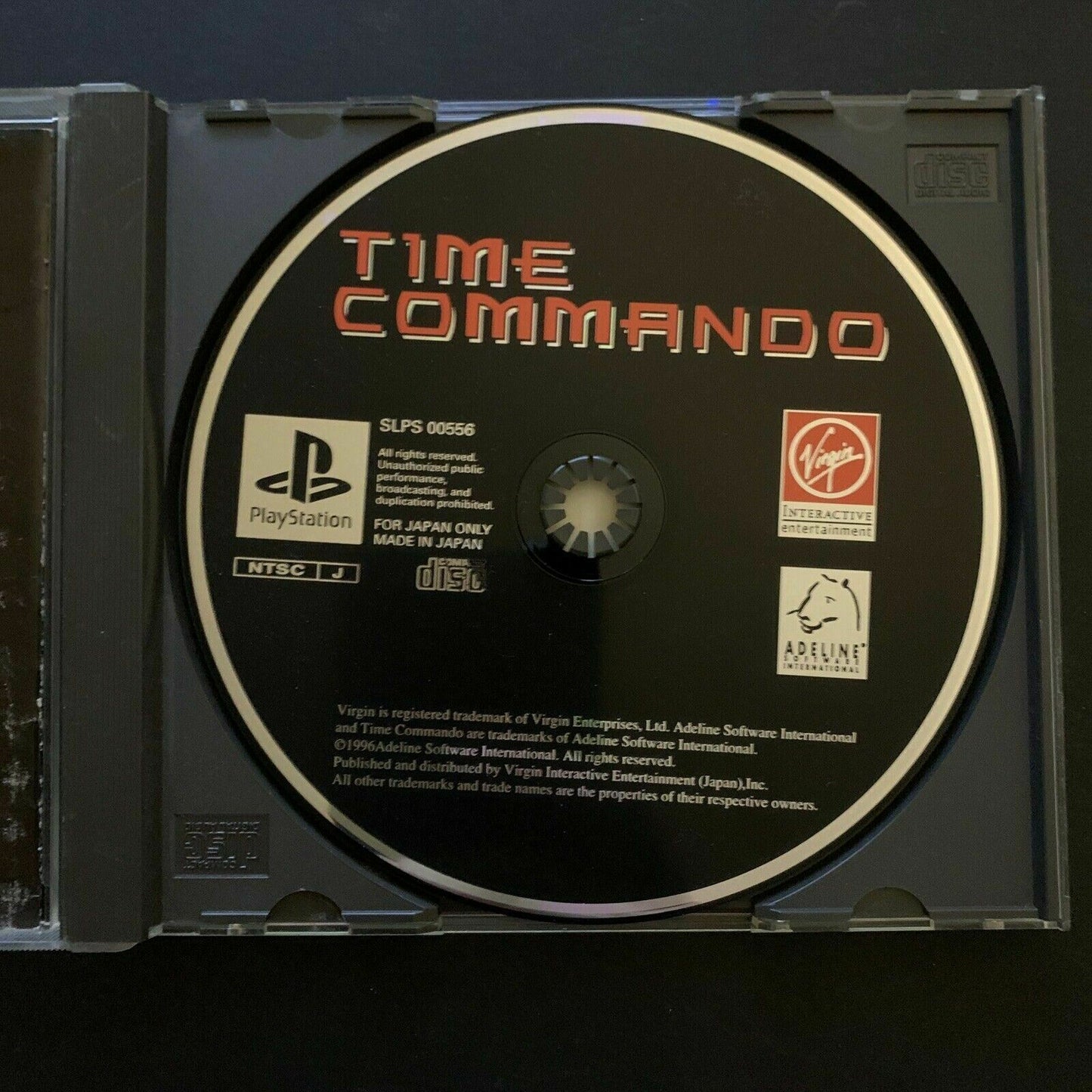 Time Commando - PS1 (NTSC-J Japan Version) Game