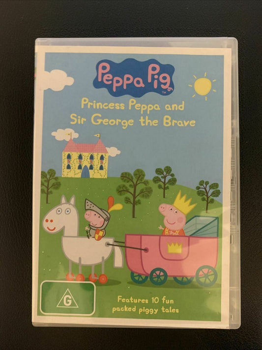 Peppa Pig - Princess Peppa & Sir George The Brave (DVD) Region 4