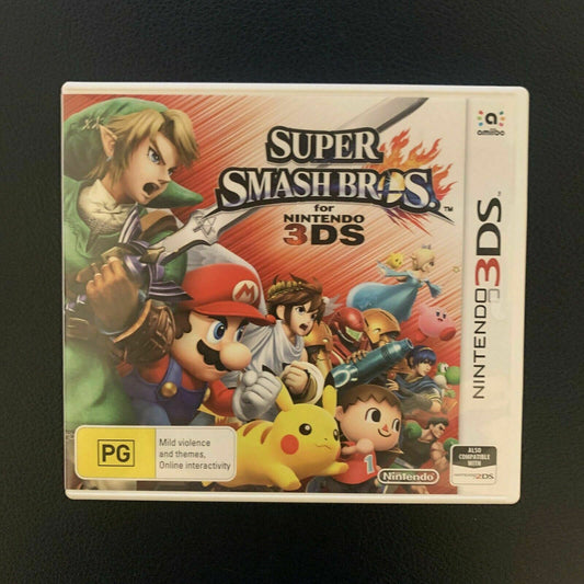 Super Smash Bros For Nintendo 3DS PAL Game
