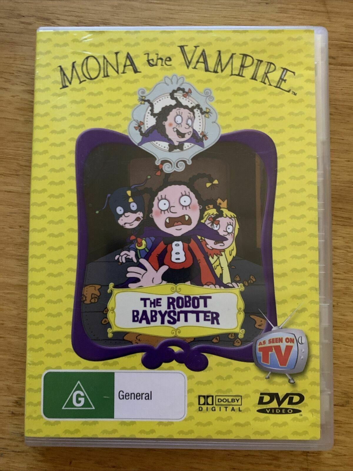 Mona The Vampire - The Robot Babysitter (DVD, 1999)