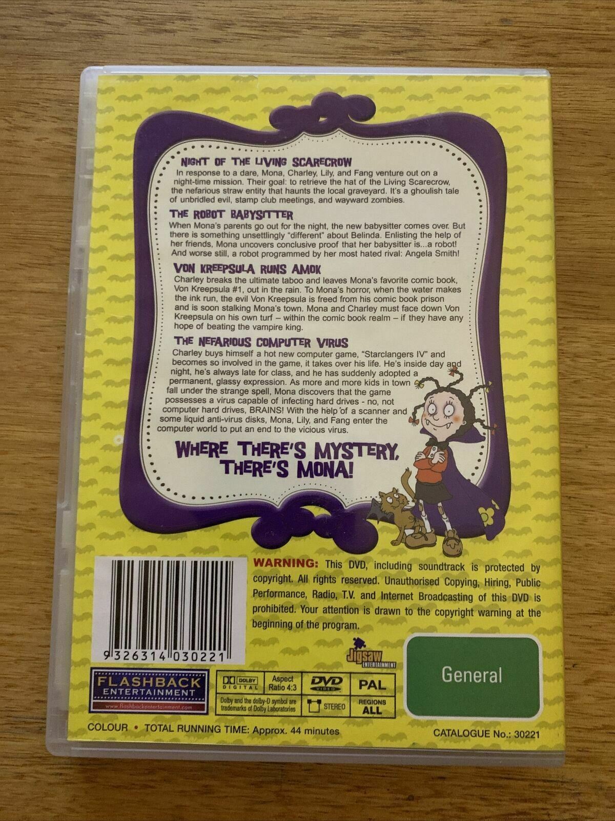 Mona The Vampire - The Robot Babysitter (DVD, 1999)