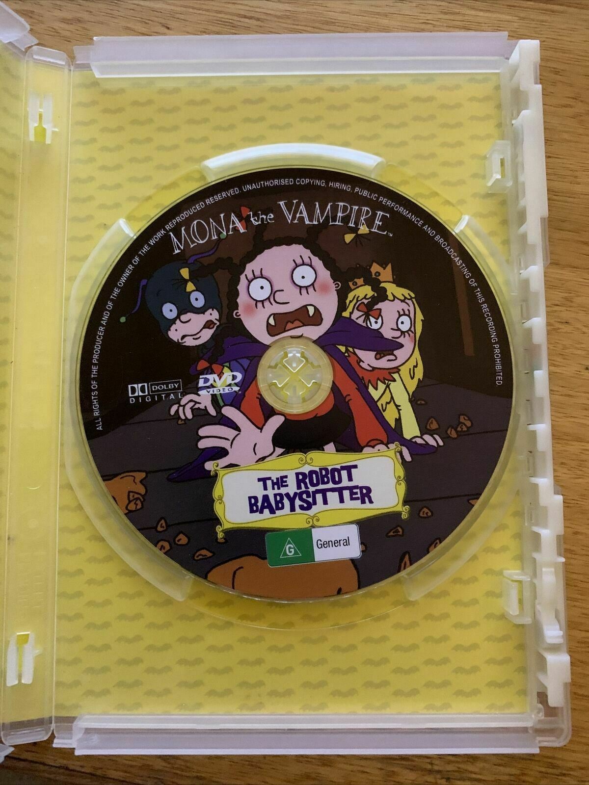 Mona The Vampire - The Robot Babysitter (DVD, 1999)