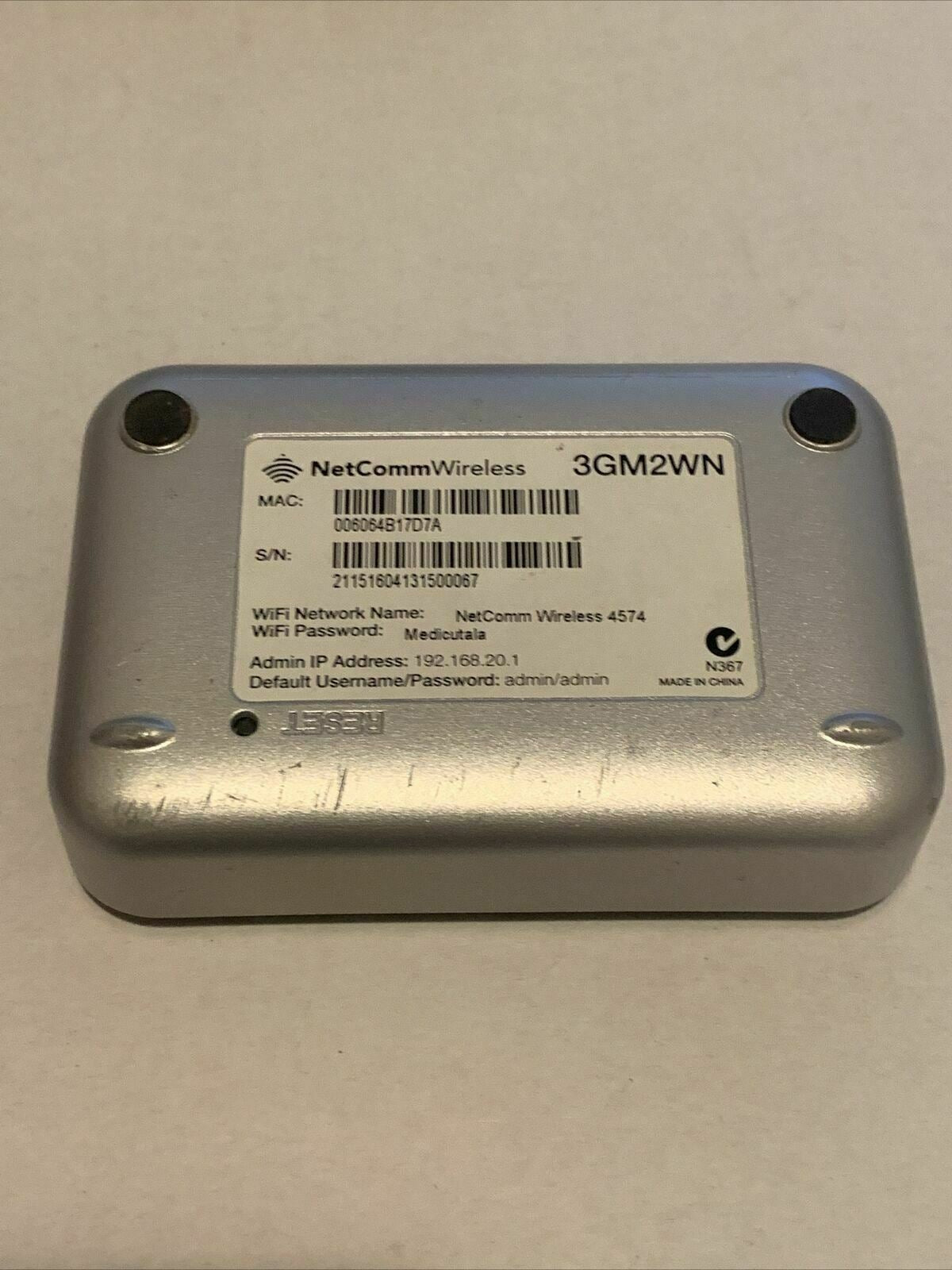 Netcomm 3GM2WN 3G Travel Router Wireless 802.11n