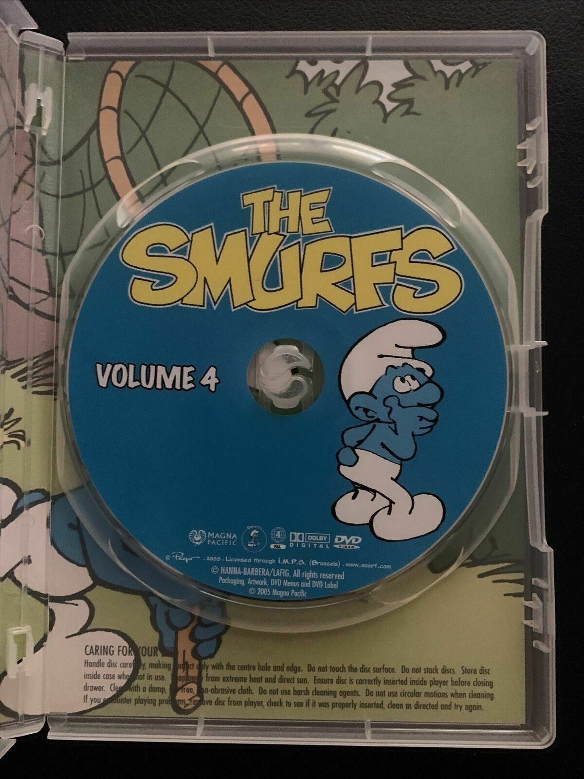 The Smurfs : Vol 4 (DVD, 1981) Region 4