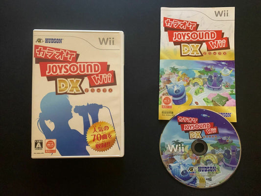 Karaoke Joysound DX - Nintendo Wii JAPAN with Manual *NTSC-J (Japan)*