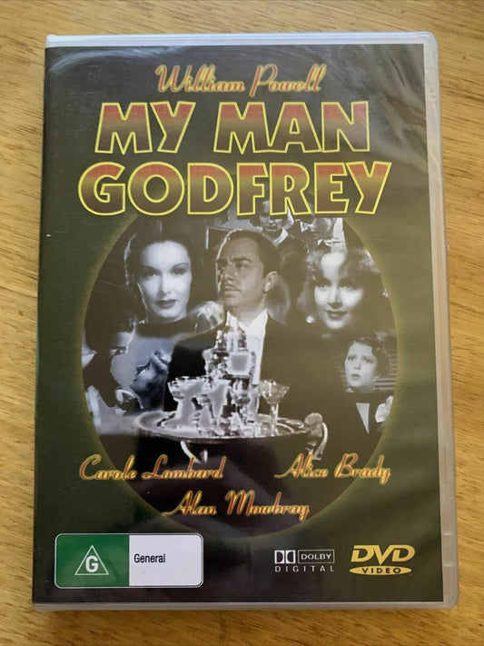 *New Sealed* My Man Godfrey (DVD, 1936)  William Powell, Carole Lombard