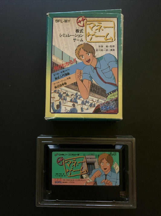 The Money Game - Nintendo Famicom NES NTSC-J (Japan) Game with Box