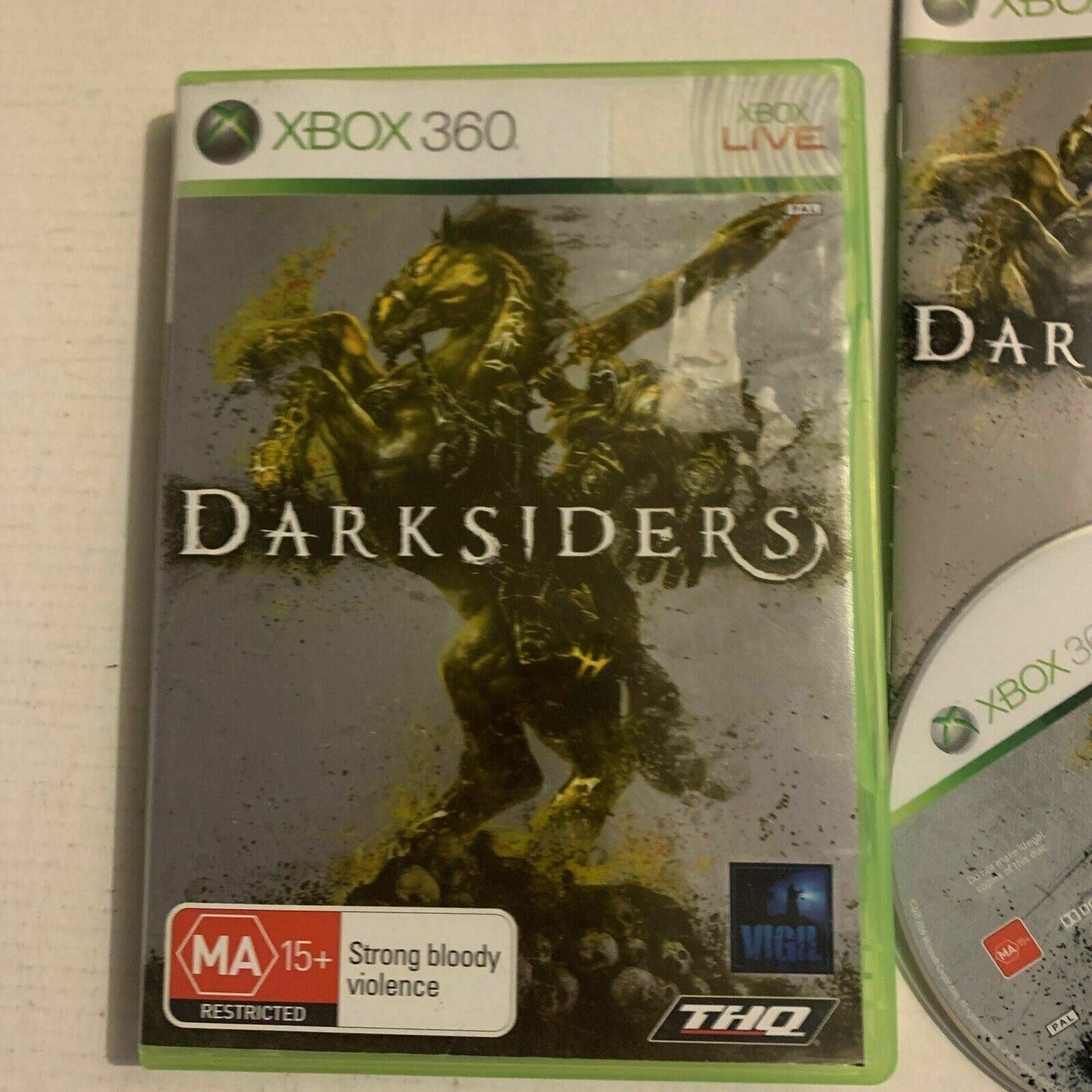Darksiders - Microsoft Xbox 360 With Manual PAL
