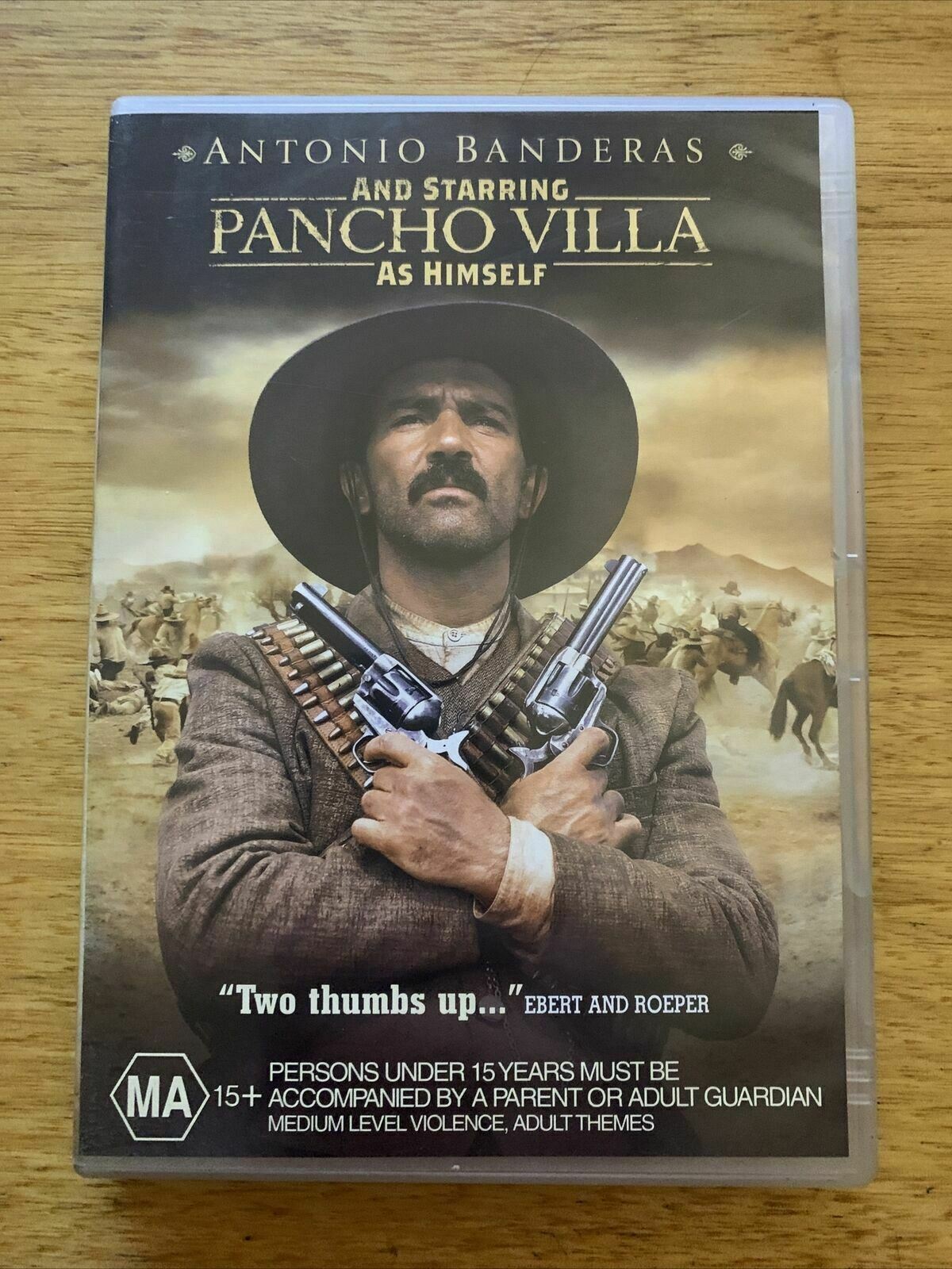 And Starring Pancho Villa Himself (DVD, 2003) Antonio Banderas Region 2&4