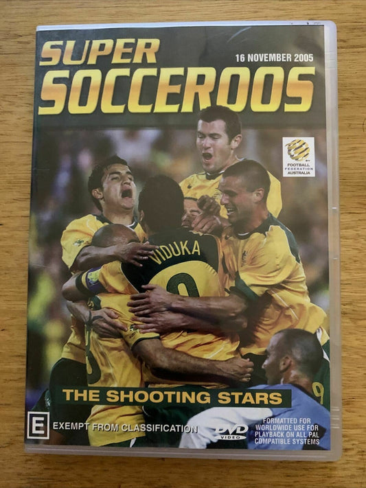 Super Socceroos - The Shooting Stars 16 November 2005 (DVD, 2005) Harry Kewell
