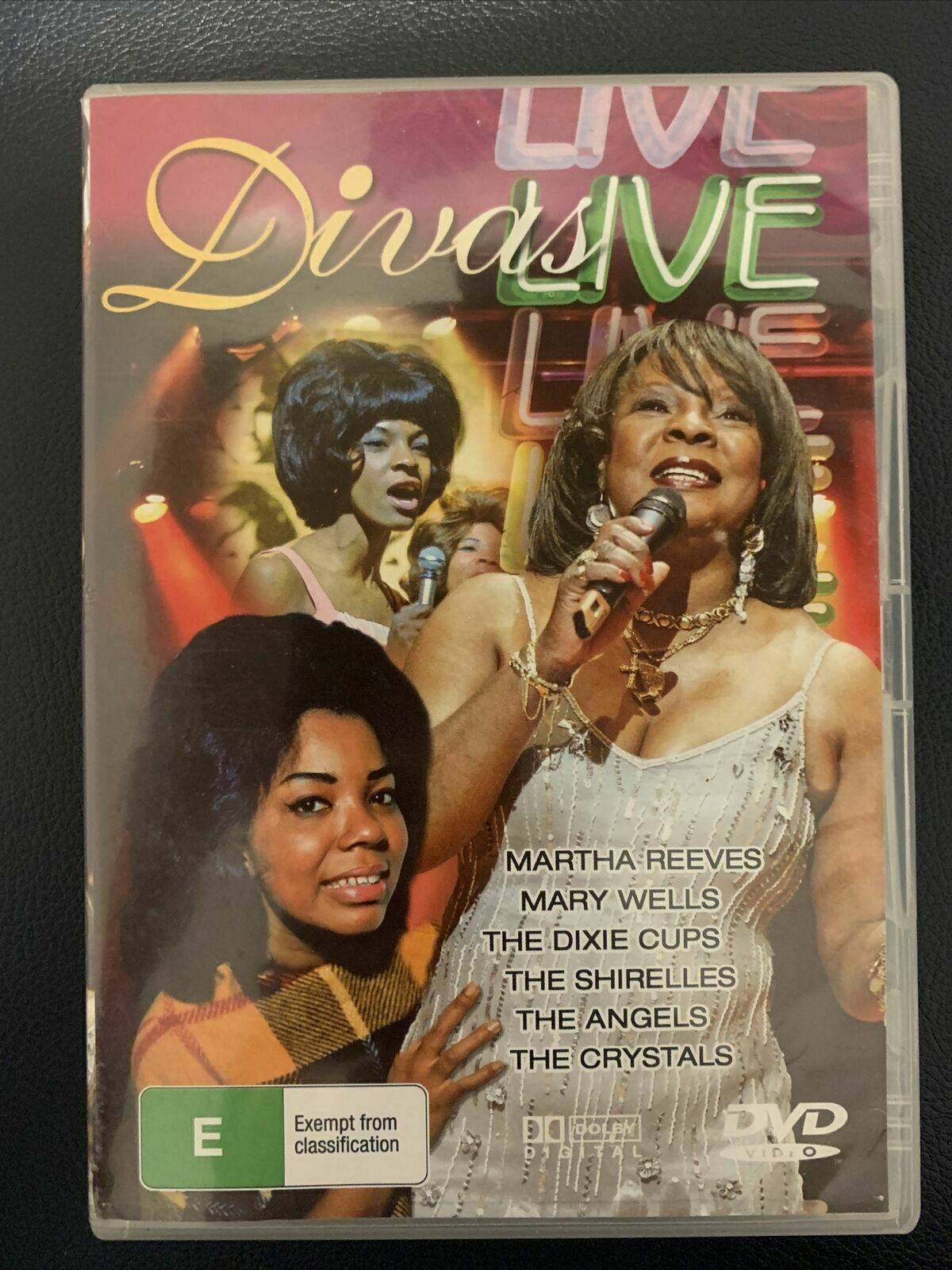 Diva Live - Martha Reeves, Mary Wells, Dixie Cups, Shirelles DVD  Region ALL