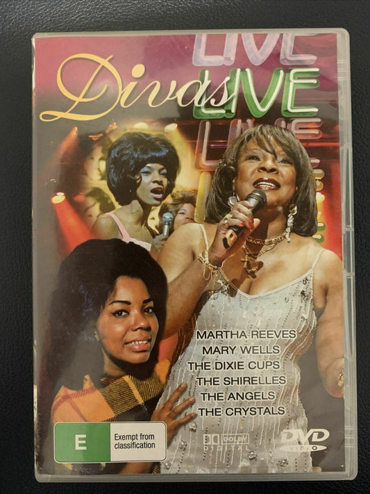 Diva Live - Martha Reeves, Mary Wells, Dixie Cups, Shirelles DVD  Region ALL