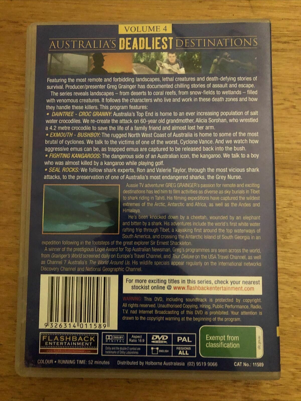 Grainger's World - Australia's Deadliest Destinations (DVD) All Regions