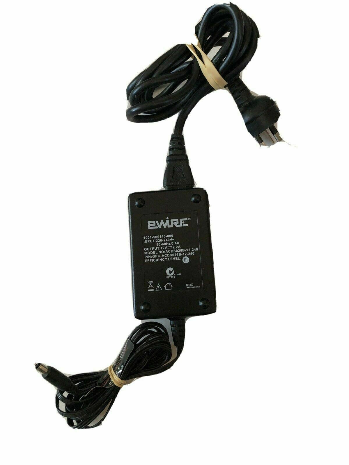 Genuine Awire ACDS026B-12-240 Power Supply 12V 2.2A AC Adapter