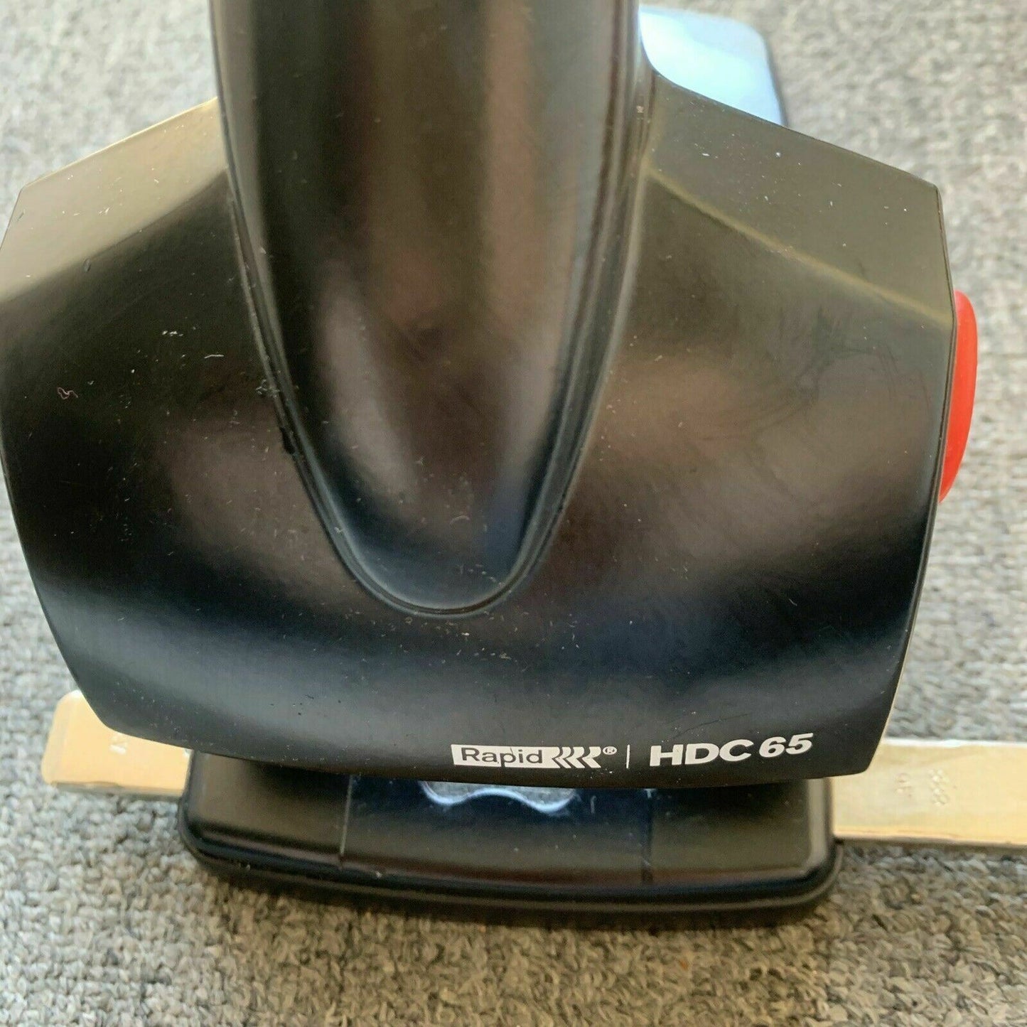 Rapid HDC65 Punch 2-Hole Heavy Duty 65 Sheet Black