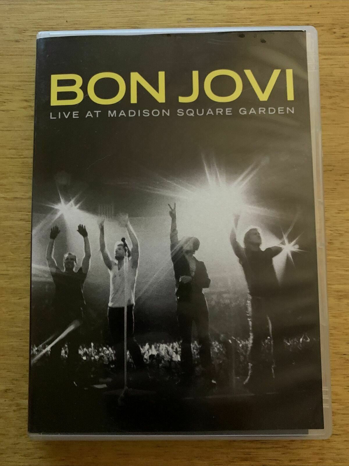 Bon Jovi - Live at Madison Square Garden (DVD, 2009) All Regions
