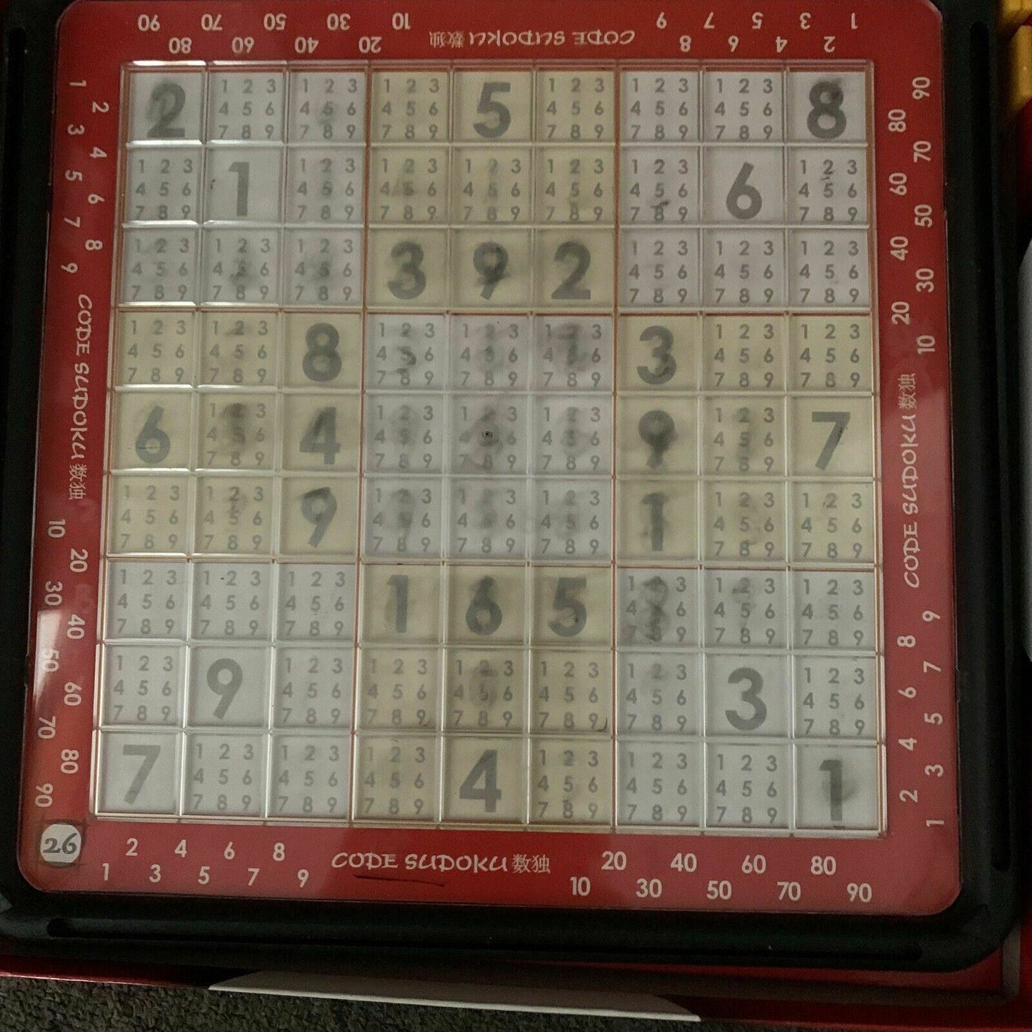 Code Sudoku - Board Game 1-4 Players Crown Andrews 2005 Complete Set