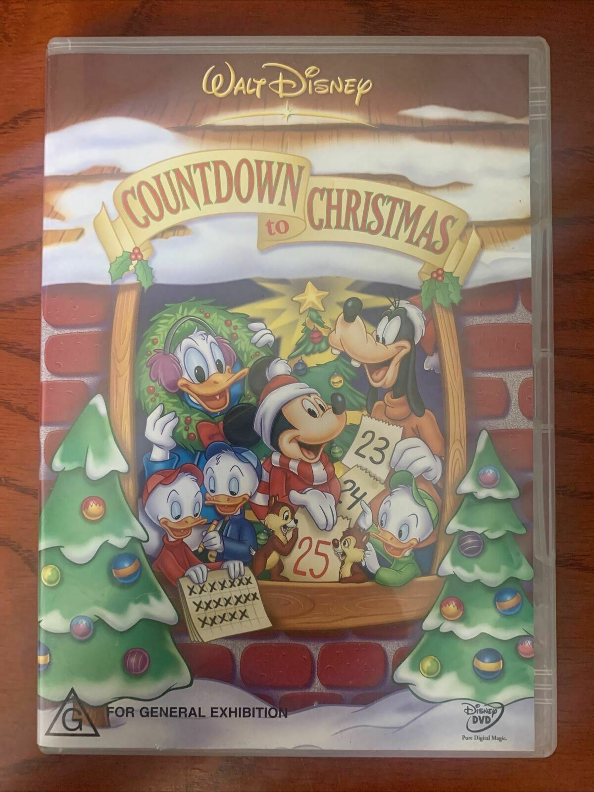 Countdown To Christmas (DVD, 2002) Disney Film. Mickey Mouse. Region 4