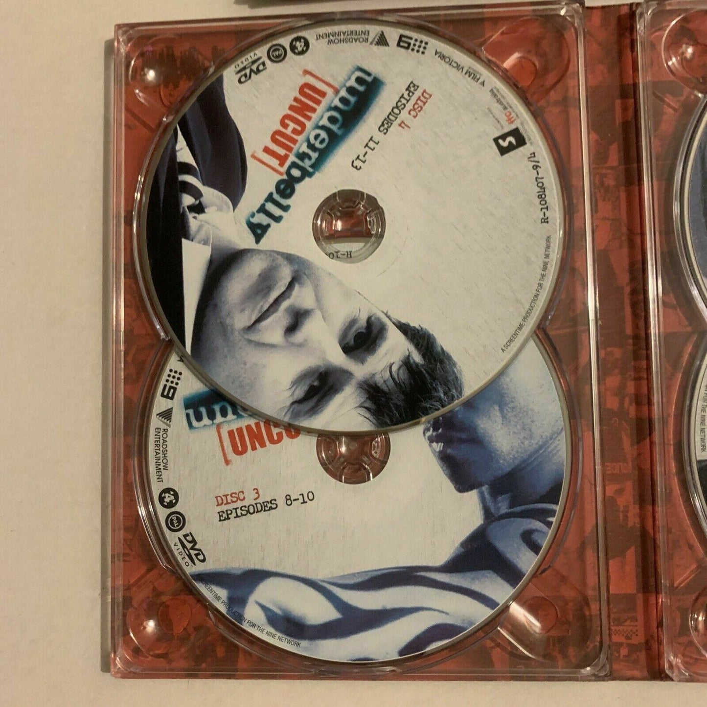 Underbelly - Uncut (DVD, 2008, 4-Disc Set) Kat Stewart, Vince Colosimo Region 4