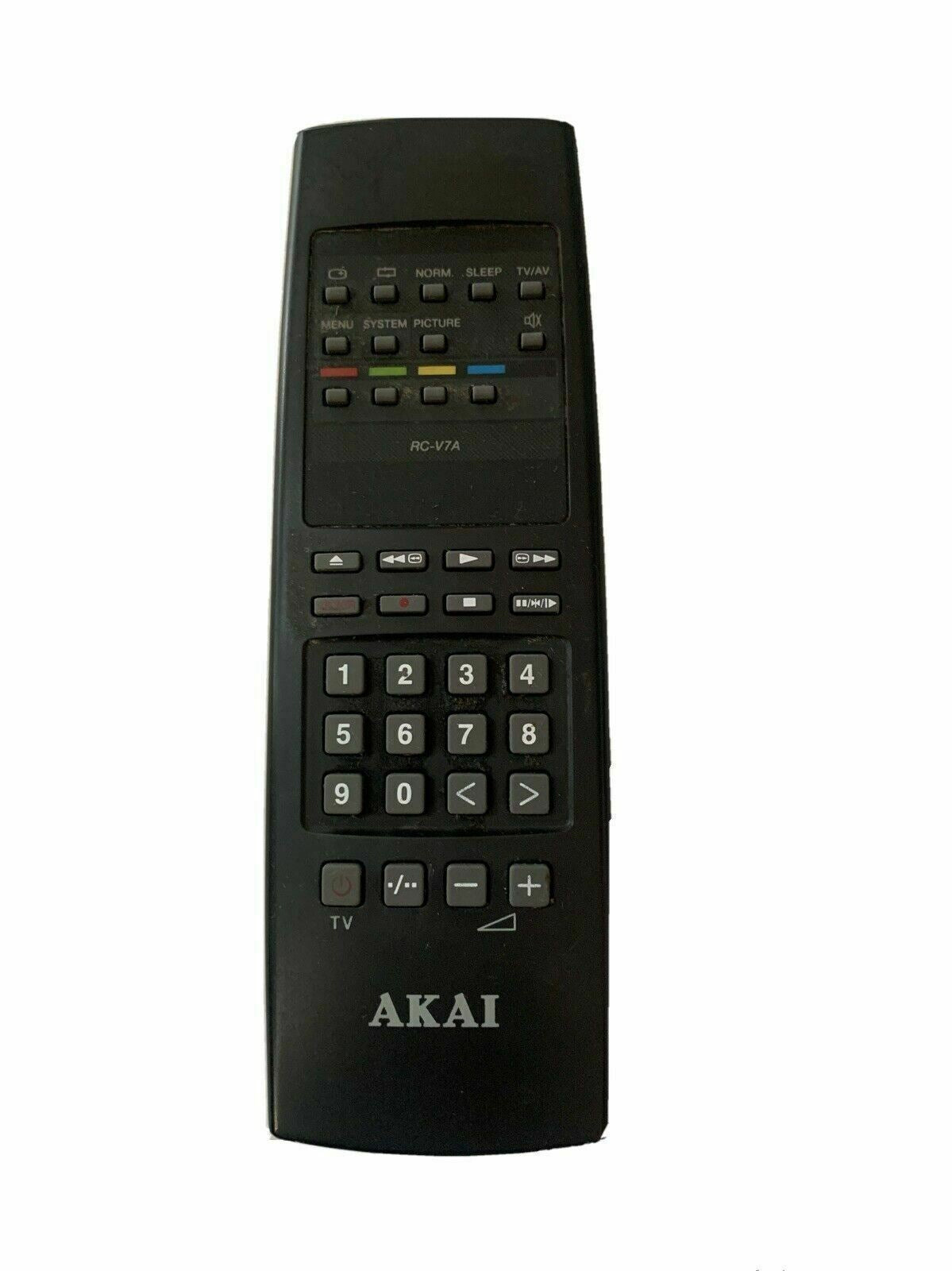 Genuine Akai RC-V7A Remote Control