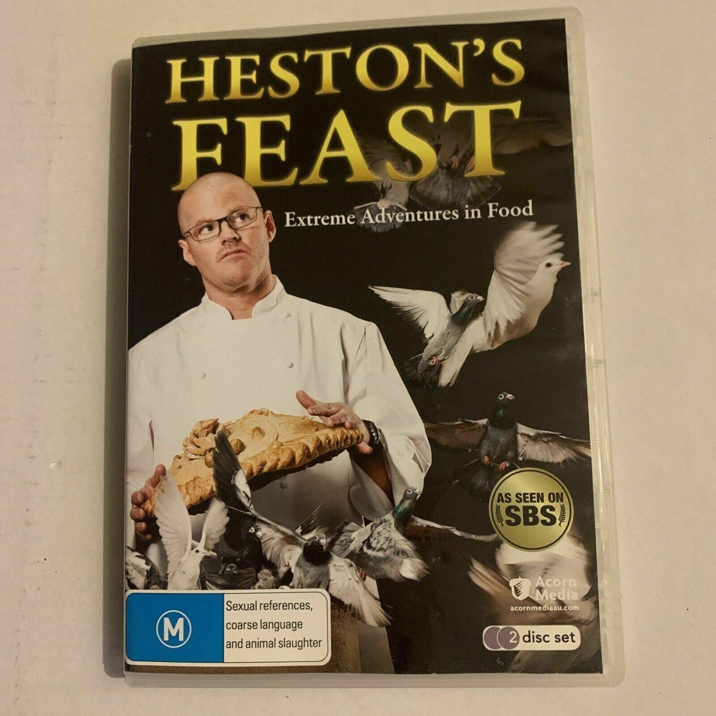 Heston's Feast: Extreme Adventures In Food (DVD, 2009, 2-Disc) Heston Blumenthal