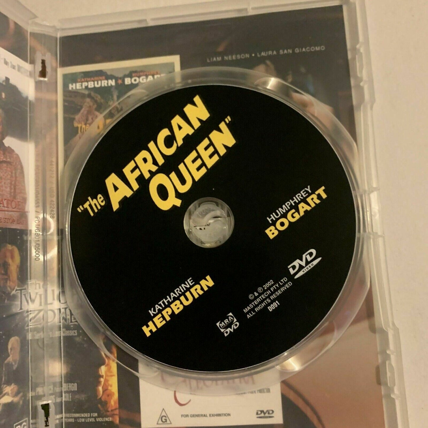 The African Queen (DVD, 1952) Katherine Hepburn, Humphrey Bogart