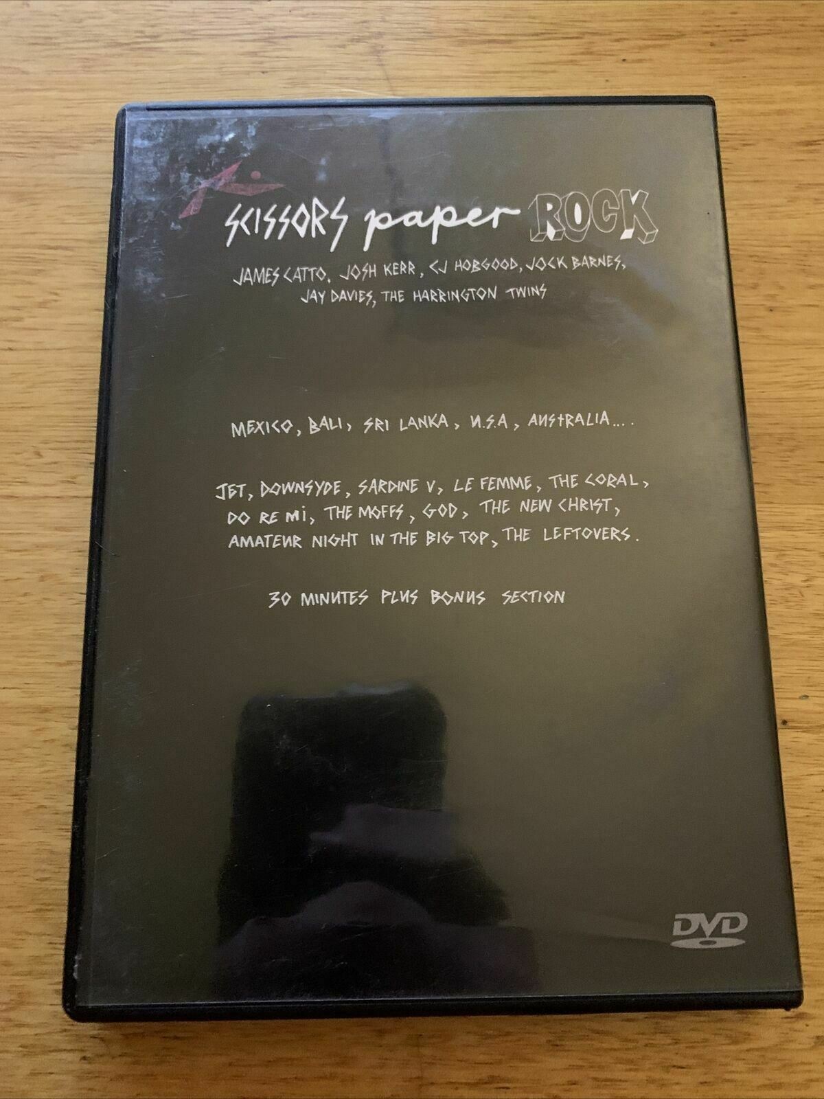 Scissors Paper Rock - Surfing DVD All Regions