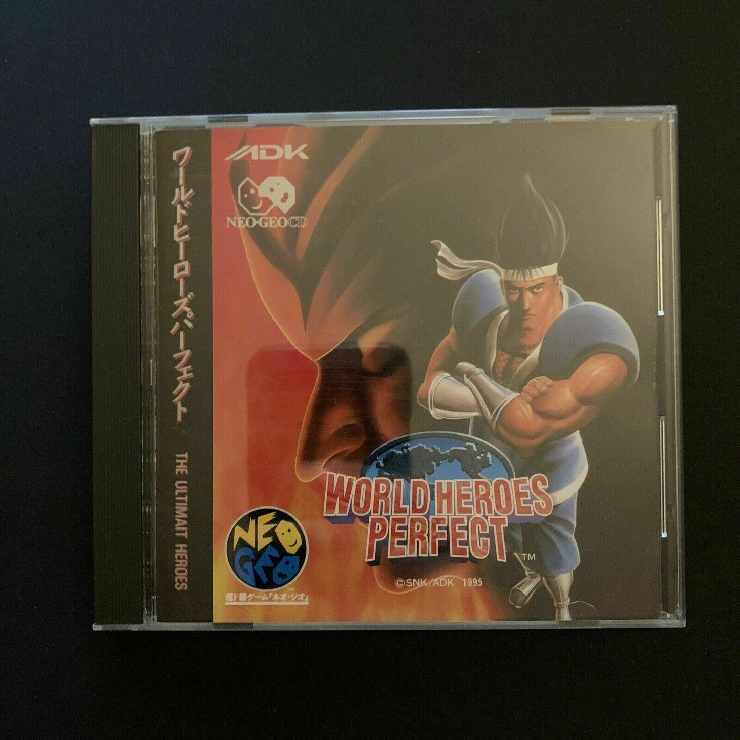 World Heroes Perfect - Neo Geo CD SNK Japan Game