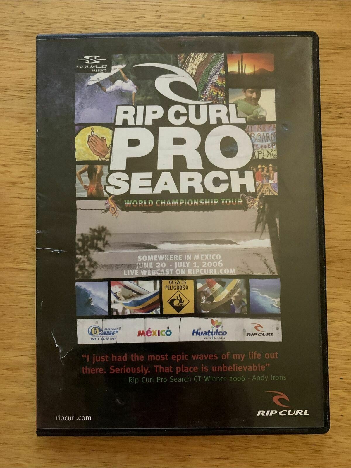 Rip Curl Pro Search World Championship Tour 2006 DVD