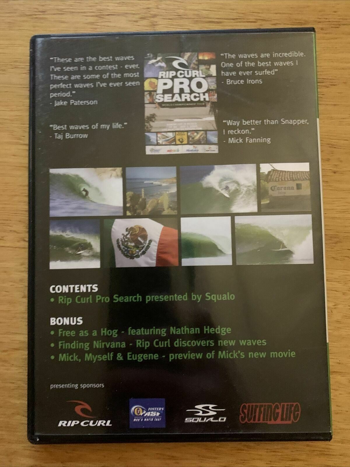 Rip Curl Pro Search World Championship Tour 2006 DVD