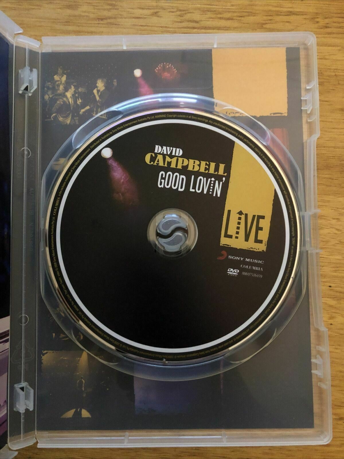 Dave Campbell - 'Good Lovin' Live (DVD) All Regions