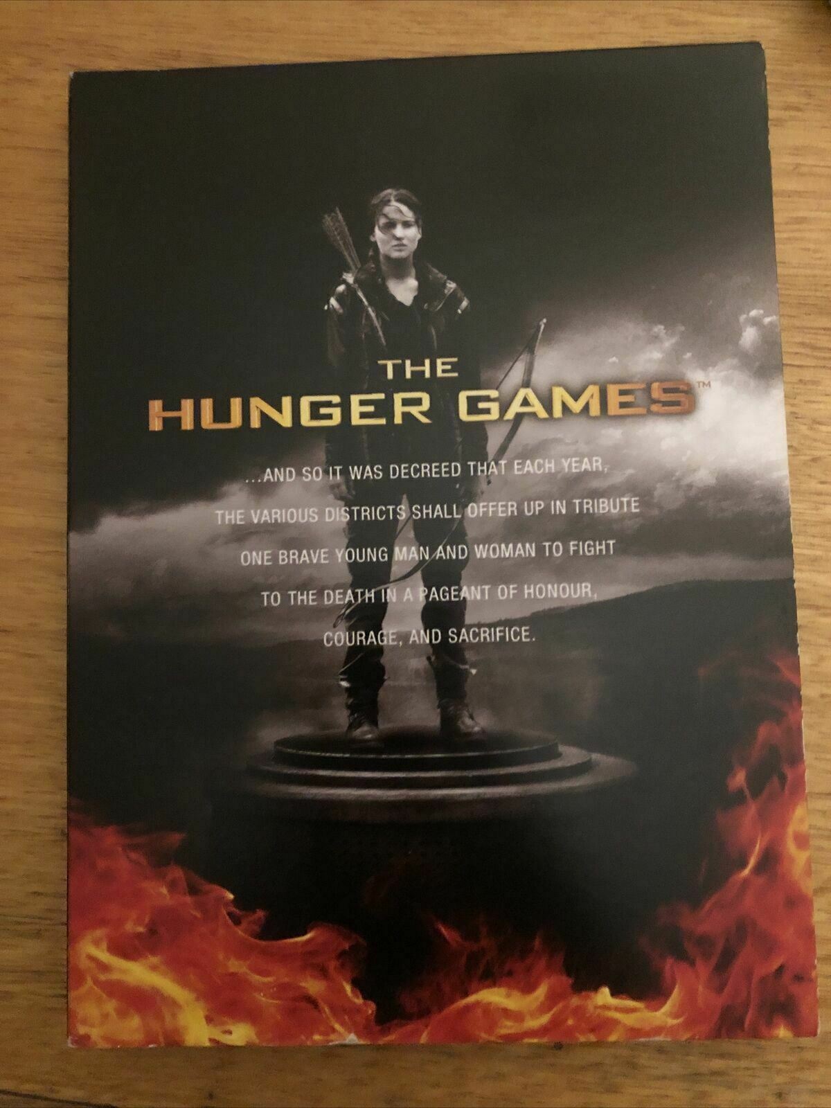 The Hunger Games - 3-Disc Deluxe Edition (DVD) Jennifer Lawrence. Region 4